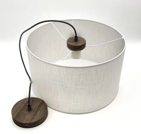 Brilagi - LED Luster na lanku ANTHONY 1xE27/60W/230V dub orech/biela