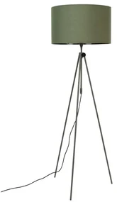 Zelená stojacia lampa Zuiver Lesley