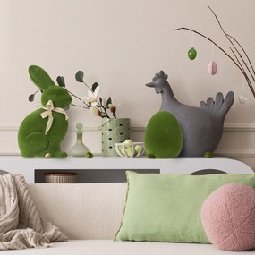 VEĽKONOČNÁ SOŠKA PRINTE4 20X25 CM ZELENÁ