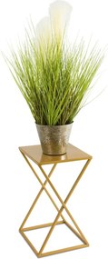 STOJAN NA KVETINÁČ LOFT5 40X24X24 CM ZLATÁ