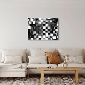 Sklenený obraz - Kocky (70x50 cm)