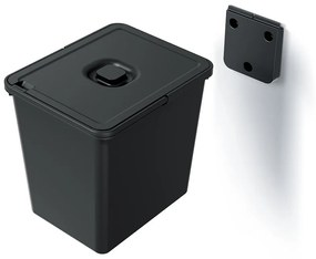 Odpadkový kôš SYSTEMA 23 L čierny