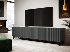 Tv stolík/skrinka Tilderi Grey 200, Farby: antracit