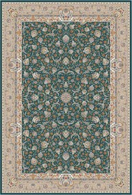 Koberec Sultan 1200 Cyan – viacfarebný orientálny vzor, 200x300 Rozmer: 200x300 cm