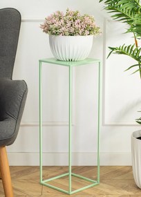 STOJAN NA KVETINÁČ SIMPLE 70X24X24 CM SVETLOZELENÁ