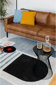 Hnedá pohovka z imitácie kože 216 cm Rate - Scandic