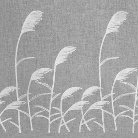 ZÁCLONA NA KRÚŽKOCH TASHA 140X250 CM VZOROVANÁ