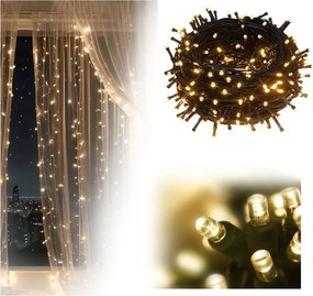 Vianočné svetielka vnútorné teplá biela 300 LED