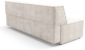 Rozkladacia trojmiestna pohovka s úložným priestorom TERAMO, béžová