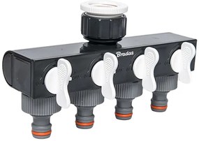 Bradas Rozdeľovač so 4 ventilmi 1"-3/4"