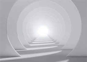 Sklenený obraz - 3D tunel (70x50 cm)