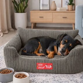 Pelech pre psa / mačku M - Menčester gaučík - hnedá