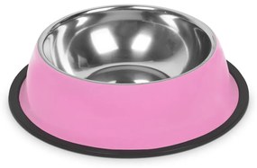 Miska pre psy - 22 cm - ružová
