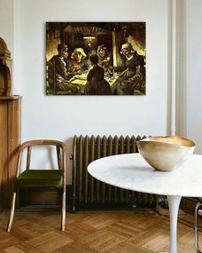 Obraz na plátne Vincent van Gogh - Jedáci zemiakov | rôzne rozmery