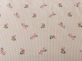 XPOSE® Bavlnené Renforcé obliečky RUŽIČKY