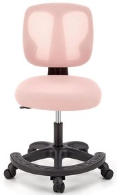 Otočné kreslo Nani ružový
