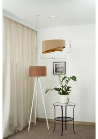 Brilagi - LED Luster na lanku LYRA 1xE27/15W/230V hnedá/zlatá