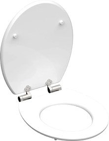 Eisl Sanitär WC sedadlo MDF Soft Close Flowers and Wood High Gloss 80549
