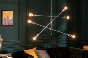 Závesná lampa variácia strieborná