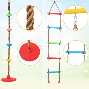 4-v-1 Hojdacia súprava s basketbalovým košom