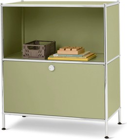 Kovový príborník »CN3 Kids« so zásuvkou, pistáciový