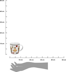 Porcelánový hrnček Christmas Nutcracker 400 ml
