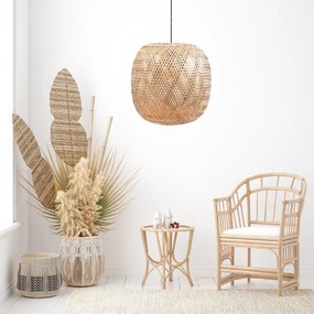 Toolight Rea, STROPNÉ ZÁVESNÉ SVIETIDLO BOHO NATURAL APP1326-1CP, OSW-05368