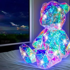 PRISMIC™ 3D Puzzle LED lampa - Medvedík (APU-R-PM-1603)