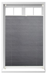 Plisovaná roleta RD21311, sivá 100 x 130 cm