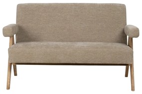 Béžová ženilková pohovka 134 cm Rest – Ixia