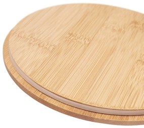 Dóza plech/bambus pr. 11 cm Soľ BLACK SK