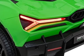 Elektrické autíčko Lamborghini Revuelto XL STRONG zelené