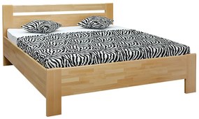 Masívna posteľ  MATE LUX 180x200 buk