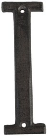 Nástenné kovové písmeno I - 13 cm