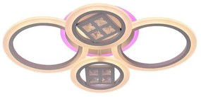 LED RGB Stmievateľný prisadený luster LED/50W/230V 3000-6500K + DO