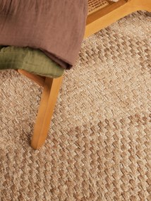 Hanse Home, Kusový koberec Handloom 106335 Fjord Natural Gold, 200x300, béžová, chodba / predsieň