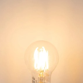 Sada 5 LED žiaroviek E27 A60 číre 6W 630lm 2200K