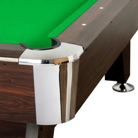 GamesPlanet® biliardový stôl PREMIUM, zelený, 8 ft