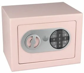 Rcihter Oceľový sejf s elektronickým zámkom, ružová