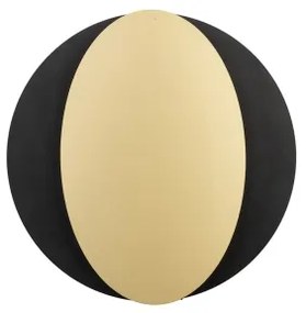 Nástenné svietidlo OVO 2xG9/12W/230V čierna/zlatá