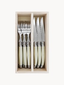 Vysokoleštená súprava príborov Debutant, 6 osôb, 12 ks