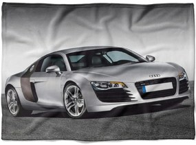 Deka Strieborné audi  (Rozmer: 150 x 120 cm, Podšitie baránkom: NE)