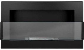 Biokrb 650x400 čierny štruktúra so sklom