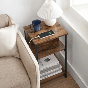 Príručný stolík old wood AFK-E1175 OLW