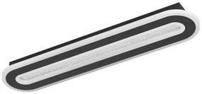 Eglo 901243 - LED Stmievateľné stropné svietidlo MACCHIONI LED/20W/230V čierna + DO