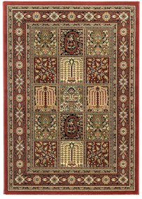 Koberce Breno Kusový koberec SOLID 12/CVC, červená, viacfarebná,133 x 200 cm