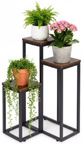 ModernHome Stojan na kvety - 3 police, ModernHome