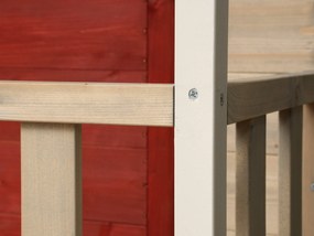 Marimex | Detský drevený domček Veranda so šmykľavkou | 11640361