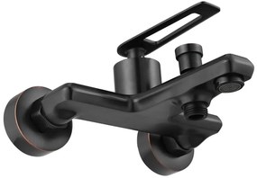 Rea Blade, vaňová batéria s ručnou sprchovou súpravou, retro-čierna, REA-B9975