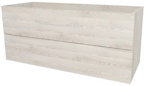 Mereo Aira, kúpeľňová skrinka 121 cm, Multidecor, White Loft Pine, MER-CN793SWLP1
